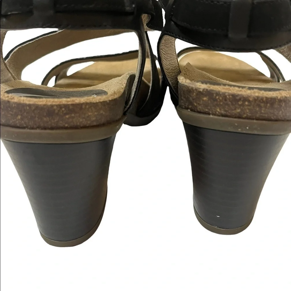 ABEO Black Biana Bio System‎ Comfort Sandals